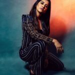 Nabha Natesh Instagram - Just a little extra!! 🔥 : : : : : : : : : : Styled by @officialanahita Outfit: ‭‭@elishawadhwaniofficial Accessories: @accessoriesbyanandita Photo: @thewhitedoorstudio