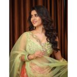 Nabha Natesh Instagram - 🌺🌺🌺 #ismartpromotions : : : ; Styled by @officialanahita Outfit: @ashwinireddyofficial Accessories: @accessoriesbyanandita Pic: @pramod_captures