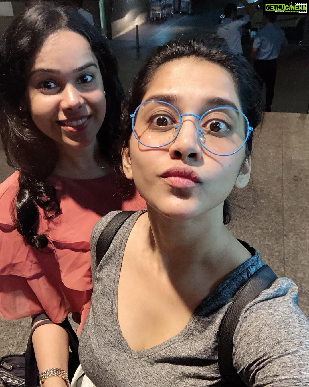 Nabha Natesh Instagram - Cuckoo-ing around with this one 🥰 @iprisha13 . Miss ya already 😒 Mumbai, Maharashtra