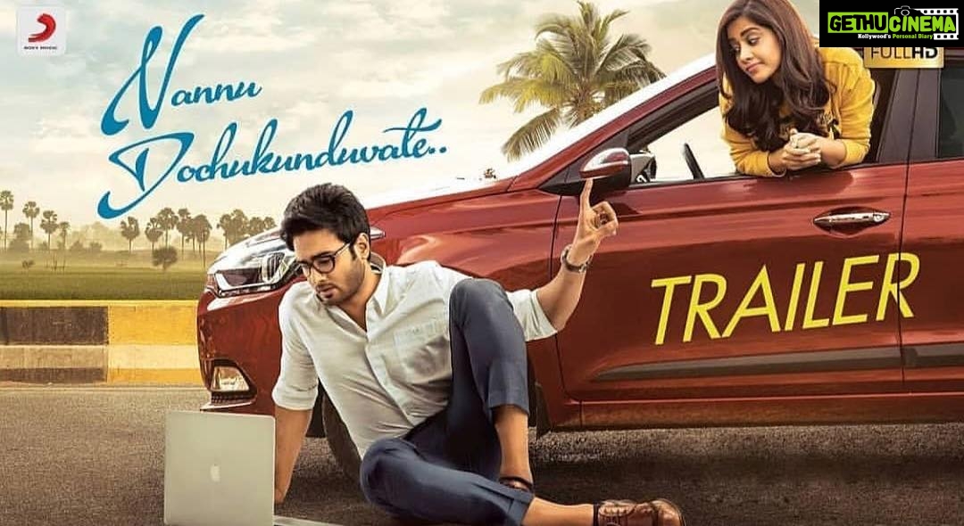 Nabha Natesh Instagram - Hey hey hey the trailer is here guyssss❤️❤️❤️❤️❤️!! #nannudochukunduvate 😍 Thankyou @tigerjackieshroff for launching it ☺️☺️ Link in the bio #nannudochukunduvateonsep21 #nannudochukunduvatetrailer