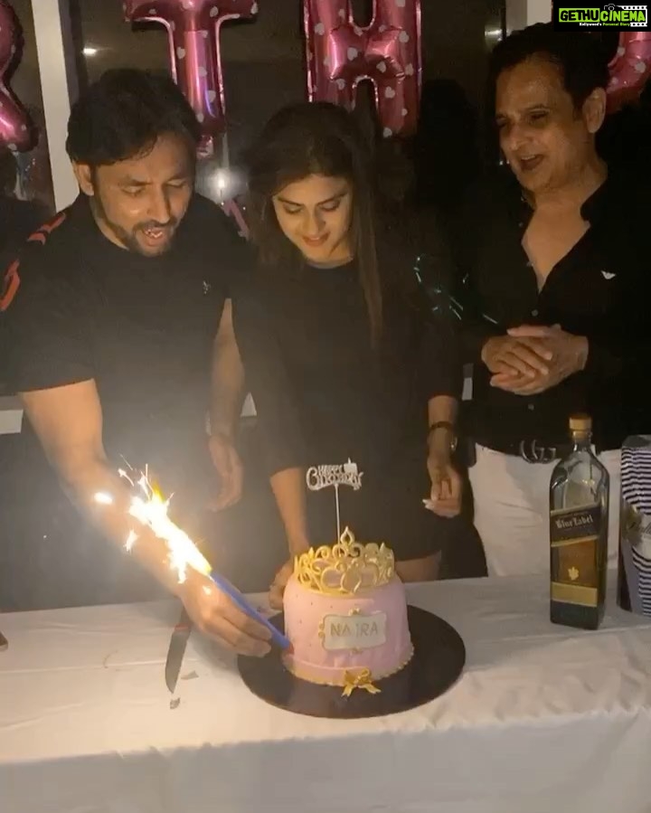 Naira Shah Instagram - Birthday 2020!πππPost lockdown !!cudnt be any better than this!. Blessed to be loved so much! Loved the Dessert Show done by chefs of @kaemasutra what lovely desserts!. Yummmm!! πππππ€©! #grateful #princess#blessed#happy#2020#nairashah Colombo, Sri Lanka