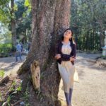 Naira Shah Instagram - Listen to the wisdom of Trees! For Trees Know... That you can be Still and Grow.. At the Same Time☘️🌿🌱🍀🍃 #hungama2 #preeti #character #shootmode#locations#bollywood#lovemywork #naturelover#shootmode#explorer#traveller#nairashah#2020#blessed😇🙏🏻🍃 Ooty