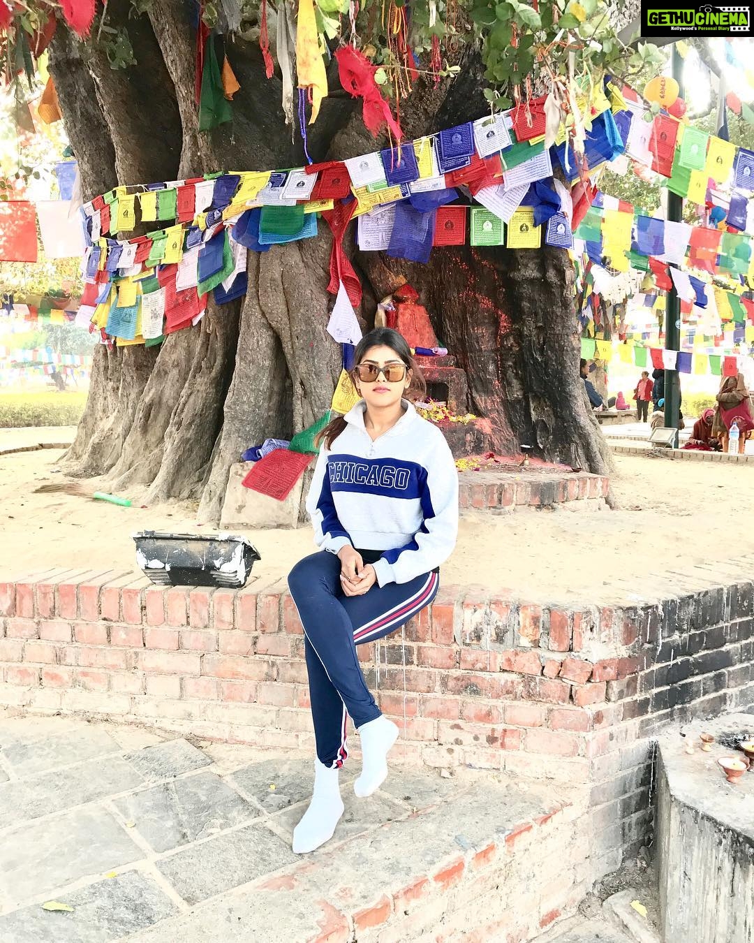 Naira Shah Instagram - Gautam buddha was born here!.. had a peaceful experience seeing this place!.. #gautambuddha#peace#happysoul#lumbini#monks#monastery#traveller#2k19 Maya Devi Temple, Lumbini