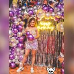 Naira Shah Instagram – Happy birthday to me!
The galactic theme
Purple be my fav🥰
Makeup by @taniadhingra
Styled by @me
Pics by @govin.mali
@ribbons_n_balloons_
@toyroommumbai thank you for one of my best birthday ❤️
 Doctor said no heels for a month! But @gucci did the job🙈💋 Toyroom Mumbai