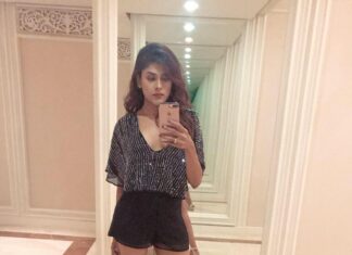 Naira Shah Instagram - SUNSHINE mixed with a little HURRICANE 🌞🌪🌪🌪☀️😇🔥!.. #aboutlastnight#ballyscasino#23rdanniversary#partynight#jazzy#me#cute#hot#whatnot😋#srilanka2018#colombo#black#happyme Ballys Casino Colombo