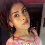 Naira Shah Instagram - Ganpati bappa morya🙏🏻😇kirtan ready❤!.. ..#indian#attire#ethnic#dolledup#pink#gannujiishere#blessed😇❤....thank you bappa for everything 🙏🏻🙏🏻❤💖