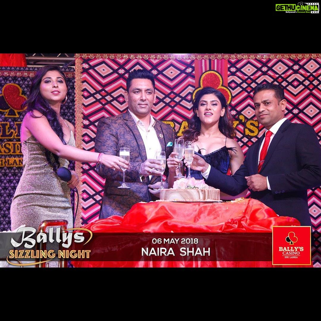 Naira Shah Instagram - Had lovely time at Ballys Casino on 6th may!.. thank you so much for inviting me.. @shaikfazilballys and @ballyscolombo ... ❤❤❤😇#colombo#ballyscasino#2k18 Ballys Casino Colombo