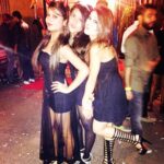 Naira Shah Instagram – #halloween#we#three#trio#devil#angel#cat#somuchfun#posers#beauties#black#favourite#party#till6am#insane#likes#follow#instalove#iphonegraphy