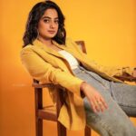 Namitha Pramod Instagram - 🍋 Shot by : @yaami___ Styling & Attire : @stylingbyafsheenshajahan Hair & Make-up : @neethu_makeupartist Accessories: @amorettestore.in Studio : @maxxocreative Camera Asst: @amayakrishna