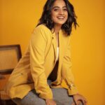 Namitha Pramod Instagram - 🍋 Shot by : @yaami___ Styling & Attire : @stylingbyafsheenshajahan Hair & Make-up : @neethu_makeupartist Accessories: @amorettestore.in Studio : @maxxocreative Camera Asst: @amayakrishna