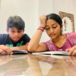 Navya Nair Instagram - Sunday reading .. Kid : geronimo stilton’s , the haunted castle Me : oru sangeerthanam pole , perumbadavam