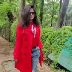Neetu Chandra Instagram - Stylish and on-trend, this red jacket is the perfect way to catch every eye. . . #redjacket #postivity #strong #strongwomen #nituchandrasrivastava #naturelover #freshair