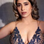Neha Bhasin Instagram - I am 99 percent Angel But, Oh ... that one percent 😋 Dress @labelambrosiacouture Hair @salon_muah Shoes @jimmychoo #nehabhasin #fashion #trendingreels #fashiongoals #reelitfeelit #reelsinstagram