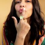 Neha Dhupia Instagram - Ten second reel shot in exactly ten seconds , after a ten hour work day in a very ten-se room! ❤️🌈 • • • • • • • • In : @kshitijjalori @curiocottagejewelry Muah : @mitavaswani @yeaksharavariyamua Styled by : @ayeshakhanna20 📸 @nikhilmantri_
