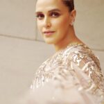 Neha Dhupia Instagram - Shine ✨ on … . . . . . . . . Outfit @saeedmalas_ Jewellery @anmoljewellers Styled by @aasthasharma @wardrobist Make up @sonicsmakeup @amehra167 Hair @artistpoonamsolanki 📸 @kapilcharaniya @thakkerrishi