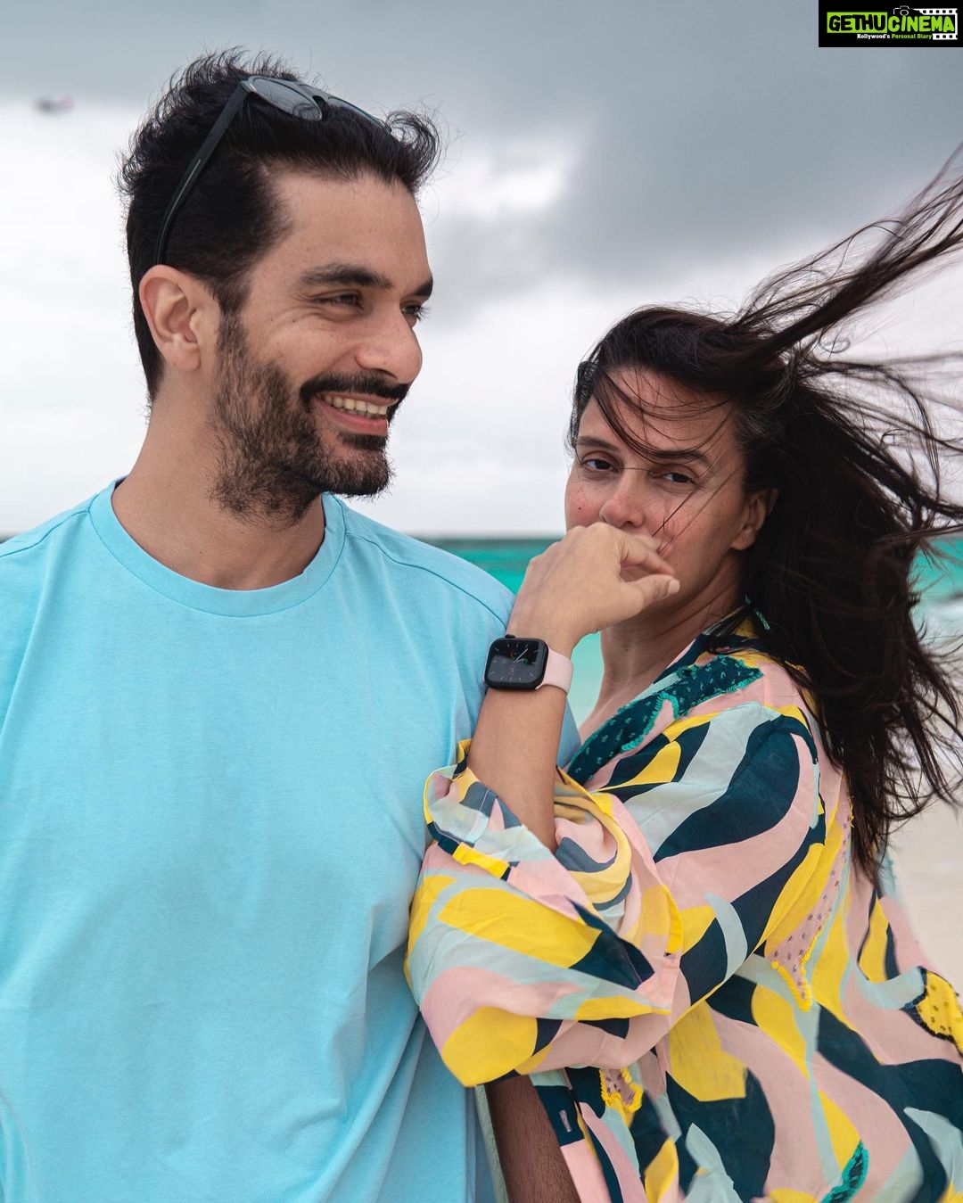 Neha Dhupia Instagram - Flying kiss … 😘 #islandversion . . . . . . . . @nokumaldives @oneaboveglobal