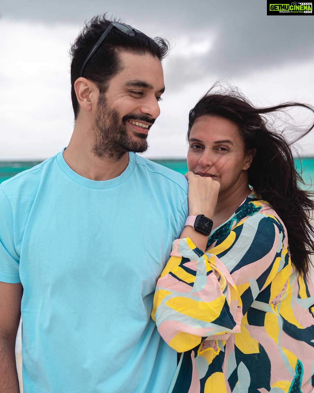 Neha Dhupia Instagram - Flying kiss … 😘 #islandversion . . . . . . . . @nokumaldives @oneaboveglobal