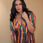 Neha Dhupia Instagram - Love your tribe … love your pride♥️ 🌈 . . . . . . . . . In @kshitijjalori @curiocottagejewelry Styled by @ayeshakhanna20 Muah @mitavaswani 📸 @nikhilmantri_
