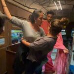 Neha Sharma Instagram – This one is an appreciation post for the coolest, fun, most hardworking director @magicsneya.. Thank you for making #pehlipehlibaarish truly fun and memorable 💕#cantwait