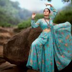 Nikhila Vimal Instagram - Just floating in the sky🤍 💫 Photography- @arunmathewphotography Styling - @styledbysmiji Makeup - @unnips Costume - @labelpallavinamdev Jewellery - @dariyana_store Location- @niraamayasamroha