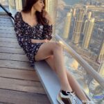 Nikki Tamboli Instagram - 🐒 At the Top, Burj Khalifa