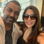 Nikki Tamboli Instagram - Hello..Chennai vanakkam🙏🏻 #raghavalawrence #nikkitamboli 🌹