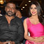 Nikki Tamboli Instagram - #kanchana3 #tamil #telugu #kannada #raghavalawrence 🙂