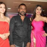 Nikki Tamboli Instagram - #team #kanchana3 @vedhika4u @oviyahelen_official #nikkitamboli @offl_lawrence ❤️ Bangalore, India