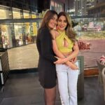 Nikki Tamboli Instagram - When Dubai makes us meet, we know the city is going down with our madness ! 👯‍♀️❤️ . . . #nikkitamboli #sanamaqbool #dubai #dubailife #madness