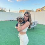 Nikki Tamboli Instagram - My new baby flipper 🐶 😜 . . . . . #dubai #dubailife Dubai United Arab Emirates