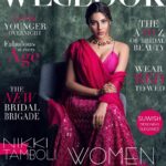 Nikki Tamboli Instagram - Shut up!!! I’m a princess👸🏽 @wedlookmagazine Founder: @mohit.kathuria1987 Photos: @praveenbhat Wardrobe courtesy: @suwishofficial Styled by: @natashaabothra Makeup: @makeupbykashishh Hair: @rekhahariyani26 PR Agency: @soapboxprelations . . . . . #princess #princessvibes #cute #shine #flaunting #beauty #love #pink #lehenga #nikkitamboli #nikkians