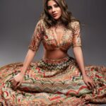 Nikki Tamboli Instagram - STAY COLOURFUL, BABE ❤️🧡💛💛💙🤎🤍💚@wedlookmagazine Founder: @mohit.kathuria1987 Wardrobe courtesy: @suwishofficial Shot by: @praveenbhat Stylist: @natashaabothra Hair by: @rekhahariyani26 Makeup: @makeupbykashishh PR Agency: @soapboxprelations