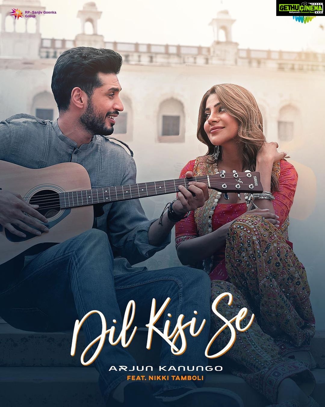 Nikki Tamboli Instagram - ‘LOVE’ is a Love Song ... The Beginning ♥️♥️♥️ @saregama_official @nikki_tamboli @arjunkanungo @kunaalvermaa #Saregama #DilKisiSe #Love #Love #LoveStory #LoveIsLove #Lover #LoveForever #NewSong #NewRelease #LoveSongs #LoveLife