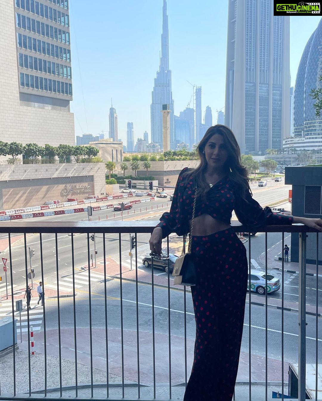 Nikki Tamboli Instagram - Polka dots are the perfect accessory 🥰 Dubai, UAE