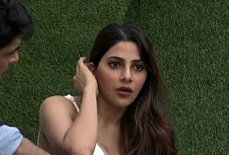 Nikki Tamboli Instagram - Life has taken difficult turns for me..i consider myself Gods chosen one and have taken it all in my stride but the last few months have been difficult personally and as i was getting settled in..You Left..I met you as a complete stranger in the bigboss house but you became my biggest strength ...you never gave up on me, held me when i broke down...i dont know if i have thanked you enough and its sad i wont get to do that now.. But i promise to tell you about how thankful i am when we meet again,You will be my Forever crush. I am Numb...processing your loss will take a long long time.. Rest In Peace SS...I will sorely miss you 💔😢