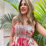 Nikki Tamboli Instagram - My darling brother, I know You are not with me but today, on the auspicious occasion of Raksha Bandhan, I just want to tell you that you are my world and being your sister is an honour to me. #happyrakshabandhan👫 #missyou #nikkitamboli . . . . . Wearing: @gopivaiddesigns Earings: @bloombysushmita_