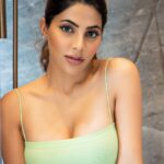 Nikki Tamboli Instagram - I am not complete without my eye liner 😉✨😻 . . . . . . . . . . . . . #lovemakeup #naturallight #instagood #smile #gogreen #love #peace