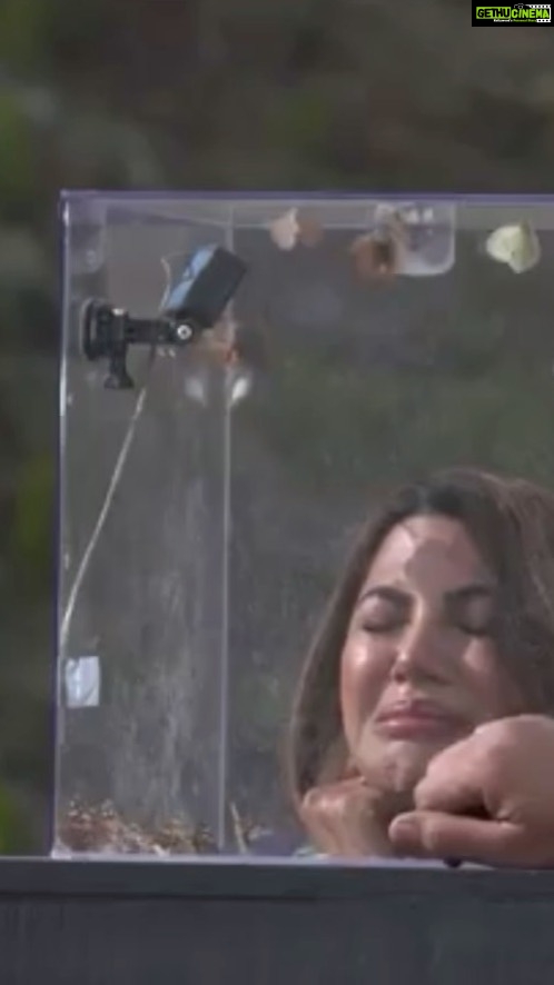 Nikki Tamboli Instagram - Confronting my biggest fear and comming face to face to the butterflies has been my biggest challenge ever that to on the very first day of #kkk11 🙈 Did you guys find yesterday’s episode entertaining?🤩 #nikkitamboli #kkk11 @colorstv @voot