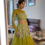 Nikki Tamboli Instagram - Number likh 📞 📱 😻 @tonykakkar #nikkitamboli #numberlikh98971📞🔥 #indian #indianwear #lehenga #love . . . . . . . Outfit- @silkybindraofficial