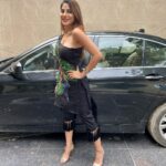 Nikki Tamboli Instagram - 💚💙💛❤️🖤🤍 . . . . . . . @label_rosaria 🌸 Delhi, India
