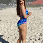 Nikki Tamboli Instagram - High tides & good vibes 🌊🐬 #beachvibes #sunnyday #tanned #summerbody #capetown #shooting #kkk11 #nikkitamboli 👙 @stylebysaachivj Capetown,SouthAfrica
