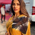 Nikki Tamboli Instagram - The moon only glows when kissed by the sun #sunnyday #sunkissed #loveyourself #bepositive #positivemindset #love #beyou #onelife #nikkitamboli 🌸 Chandigarh, India