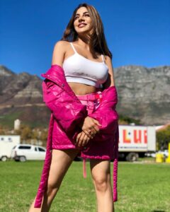 Nikki Tamboli Instagram - Took my time...recharged, healed and came back stronger 
#kkk11 #stayfocused #bestrong #happy #believe #faith #fearless #flyhigh #love #nikkitamboli #capetown 
#khatronkekhiladi11 @colorstv 
Shot by @ashukla09 
Styled by @stylebysaachivj