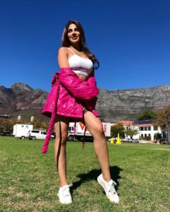 Nikki Tamboli Instagram - Took my time...recharged, healed and came back stronger 
#kkk11 #stayfocused #bestrong #happy #believe #faith #fearless #flyhigh #love #nikkitamboli #capetown 
#khatronkekhiladi11 @colorstv 
Shot by @ashukla09 
Styled by @stylebysaachivj