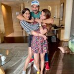 Nikki Tamboli Instagram - #bff #alwaysandforever #love #happiness #soulsisters #soexcitedtomeetyou #abhinavshukla #rubinadilaik #nikkitamboli ♥️♥️♥️♥️♥️ #bigboss14 @rubinadilaik @ashukla09 😍🥰 Chandigarh, India