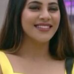 Nikki Tamboli Instagram - Rote rote bhi humari #NikkiTamboli ne sabko hasa diya. Heartfelt thank you to @colorstv @endemolshineind @vootselect @beingsalmankhan for guiding and giving Nikki this opportunity. Especially all the fans who were there through thick and thin supporting Nikki. She definitely deserves to stay and be in the finale of #BiggBoss14 ❤️ So please Vote for her only on Voot Select App now! 🤩 . Outfit : @rashmichhabradesigns Styled by : @officialanahita . . #TeamNikki #nikkitamboli #TamboliKiToli #Nikkians #BiggBoss #BiggBoss14 #VoteForNikkiTamboli #NikkiIsTheBoss #BB14 #Strong #beautiful #passionate #cute #adorable #entertainment #taskmaster #instamorning #instagood #instavote