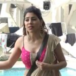 Nikki Tamboli Instagram - Our #NikkiTamboli clearly stating that what she thinks is correct she will stand by it, not coming under the influence of anybody. 😎 Truly a lone warrior as they say! 🧜‍♀️ . Outfit by : @aaryaa_kk Jewellery : @rubansaccessories x @ruchikapoor Styled by : @stylebytaashvi . . @colorstv @endemolshineind @vootselect #TeamNikki #TamboliKiToli #Nikkians #BiggBoss #BiggBoss14 #NikkiIsTheBoss #BB14 #Strong #beautiful #passionate #taskmaster #instagood #instalike #instadaily #instamood Mumbai, Maharashtra