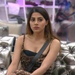 Nikki Tamboli Instagram - Midweek blues! Pata nahi #BiggBoss rashan vapas karege ya nahi..🙄 Aapko kya lagta hai? . Outfit : @theyellowclosette Styled by : @stylebytaashvi . . @colorstv @endemolshineind @vootselect #TeamNikki #vote #VoteForNikkiTamboli #TamboliKiToli #Nikkians #NikkiIsTheBoss #BiggBoss14 #BB14 #Strong #passionate #midweekblues #goodmorning #OneAgainstAll #beautiful #gorgeous #instagood #instalike #instalove #instastrong #instadaily #instamood #instamorning