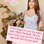 Nikki Tamboli Instagram - Hey you! Did you vote for me yet or no? If not, login To @vootselect app and VOTE for me nowwww!! Voting lines are opened till Thursday 11.30pm only! So what are you waiting for ? Link is in bio! 💁‍♀️ . . @colorstv @endemolshineind #TeamNikki #vote #VoteForNikkiTamboli #TamboliKiToli #Nikkians #NikkiIsTheBoss #BiggBoss14 #BB14 #Strong #Morning #dancer #goodmorning #OneAgainstAll #cute #vote #votenow #instagood #instalike #instalove #instadance #instastrong #instadaily #instamood Mumbai, Maharashtra
