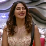 Nikki Tamboli Instagram - She remembered who she was, and the game changed. 🧡 #NikkiTamboli is a perfect example of being elegant yet fierce🤩 . Outfit : @mandirawirkhq Styled by : @ruchikapoor . . @colorstv @endemolshineind @vootselect #TeamNikki #TamboliKiToli #NikkiIsTheBoss #BiggBoss2020 #BB14 #NikkiRulingBB14 #colorstv #BiggBoss14